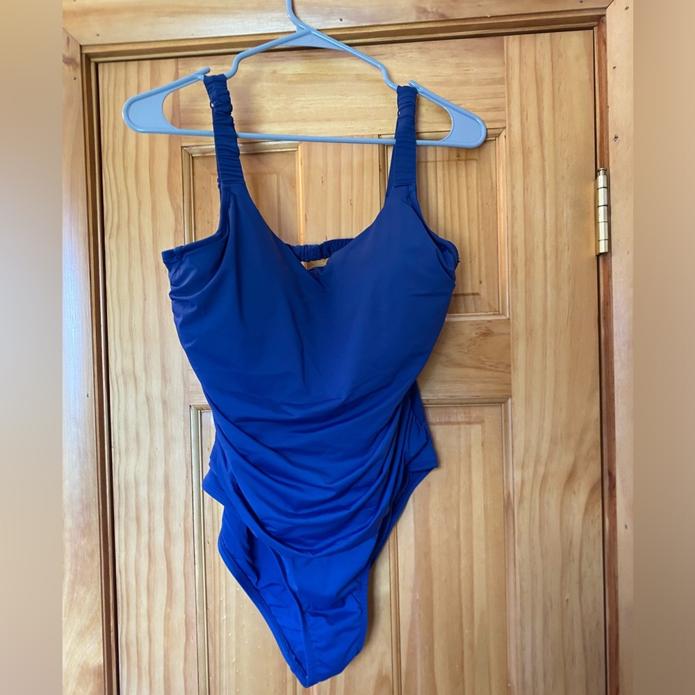 Jantzen One Piece Navy Swimsuit New